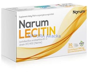 Narum Lecitin Dobra pamięć i koncentracja 200 mg 30 kapsułek