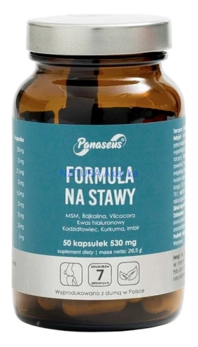 5904194061340 PANASEUS Formuła na Stawy - 50 kaps. YANGO