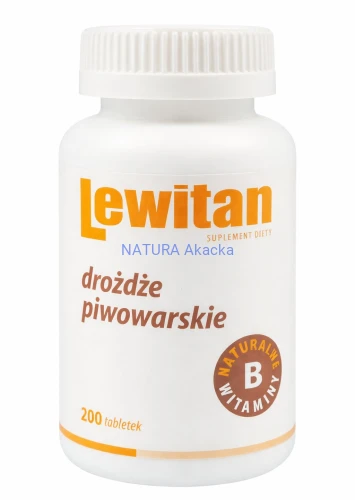 5907479588013 Lewitan - drożdże piwowarskie 200 tabl.