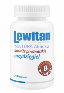 Lewitan + Arcydzięgiel - drożdże piwowarskie 200 tabl. CENTURIA