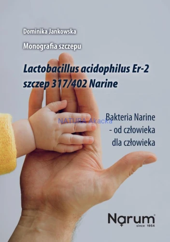 9788395731310 Monografia szczepu Lactobacillus Acidophilus Er-2 szczep 317/402 Narine Dominika Jankowska