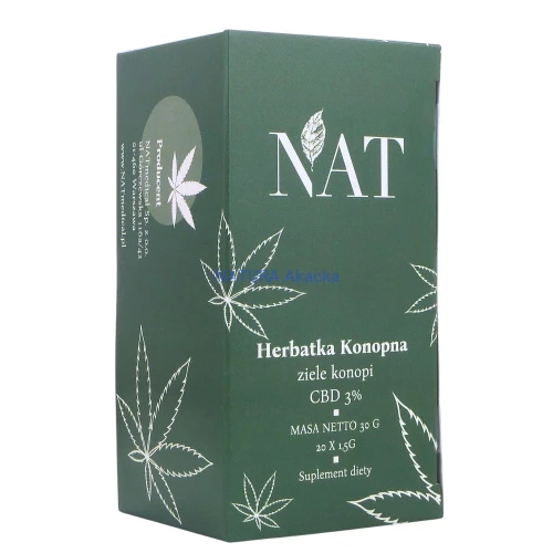 5903933062242 NAT Herbatka konopna FIX 3% CBD 20 x 1,5g