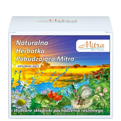 5907464441224 MITRA Naturalna herbatka pobudzająca 30x2g