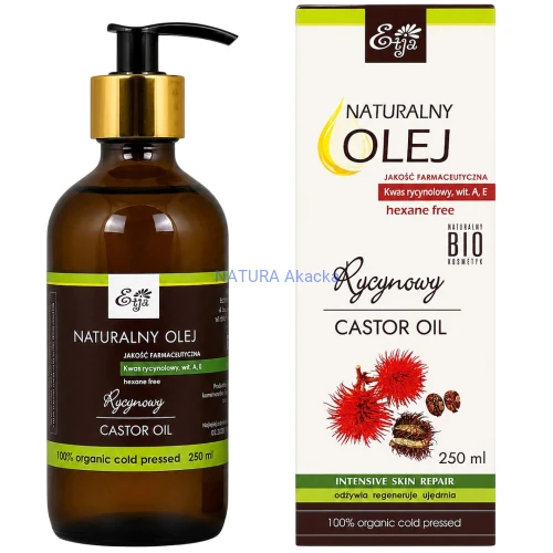 5901138386743 ETJA Olej Rycynowy EKO 250ml