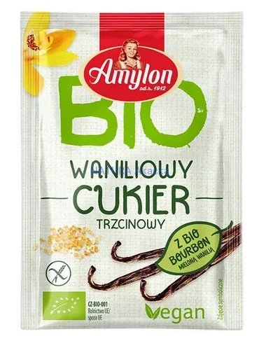 8594006667524 Cukier waniliowy BIO 20 g Amylon