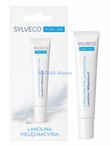 5906657522924 PURE LINE Lanolina pielęgnacyjna 15ml SYLVECO