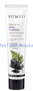 Pasta do zębów z węglem aktywnym bez fluoru 100ml SYLVECO