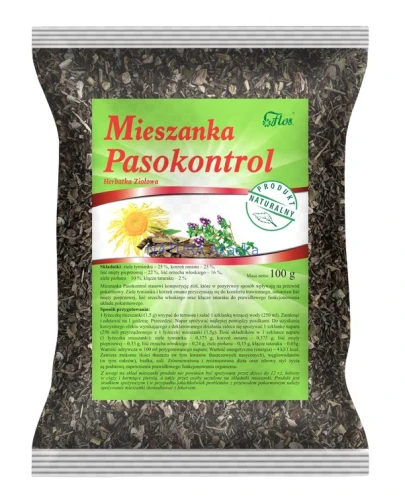 5905279799363 Mieszanka Pasokontrol 100g FLOS Herbatka ziołowa