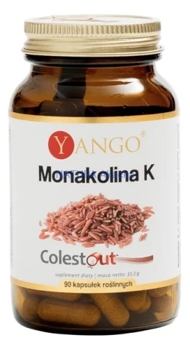 5904194061982 YANGO Monakolina K 2,5mg, 90 kaps.