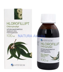 Chlorofillipt ekstrakt z eukaliptusa płyn 100ml ARTERIUM