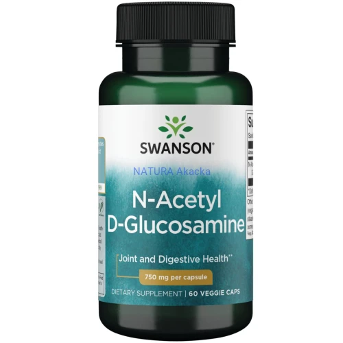 087614029313 SWANSON N-Acetyl D-Glucosamine 750 mg 60 veggie caps
