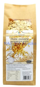 PIĘĆ PRZEMIAN Płatki owsiane bezglutenowe POLSKIE jumbo 500g