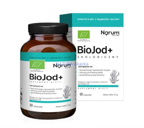 5904624316767 Narum BioJod+ 60 kapsułek
