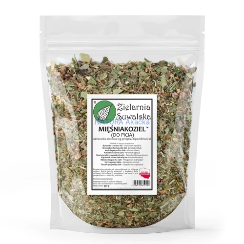 5906301650294 Mięśniakoziel (do picia) 450g Zielarnia Suwalska
