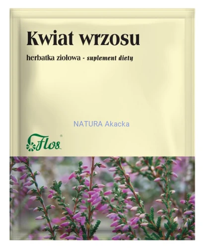 5906365702335  WRZOS kwiat 50g FLOS Herbatka ziołowa suplement diety