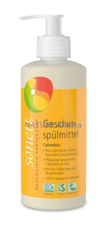 4007547306400 Sonett Płyn do mycia naczyń Nagietek 300 ml (z dozownikiem)
