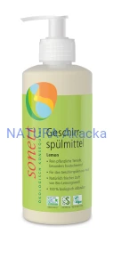 Sonett Płyn do mycia naczyń Cytrynowy 300 ml (z dozownikiem)