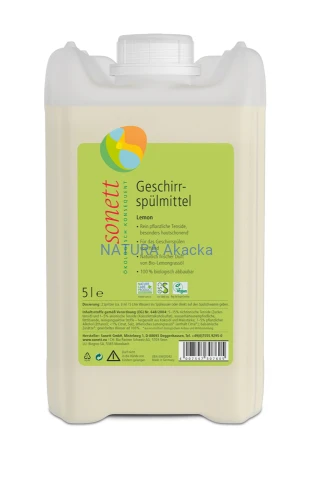 4007547307605 Sonett Płyn do mycia naczyń Cytrynowy 5 litrów