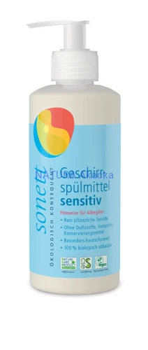 4007547306707 Sonett Płyn do mycia naczyń SENSITIV 300 ml (z dozownikiem)
