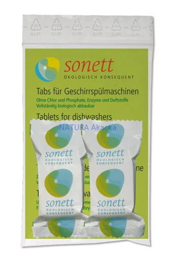 4007547402904 Sonett Tabletki do zmywarki 40 g, 2 sztuki (próbka)