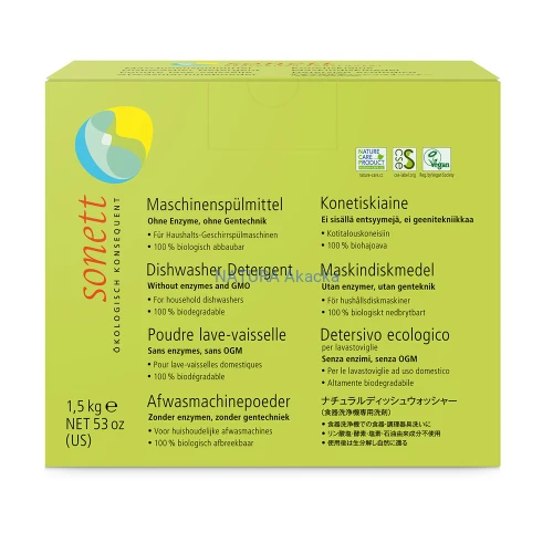 4007547402300 Sonett Proszek do zmywarki 1,5 kg (kartonowa miarka wewnątrz)