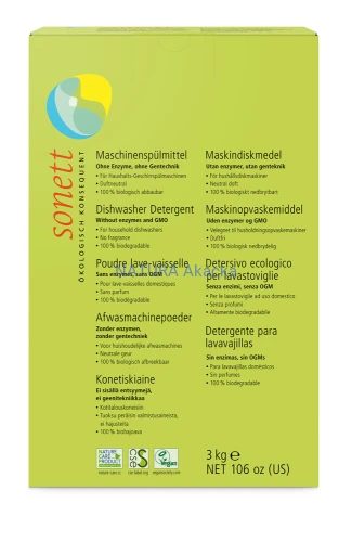 4007547402102 Sonett Proszek do zmywarki 3 kg (kartonowa miarka wewnątrz)