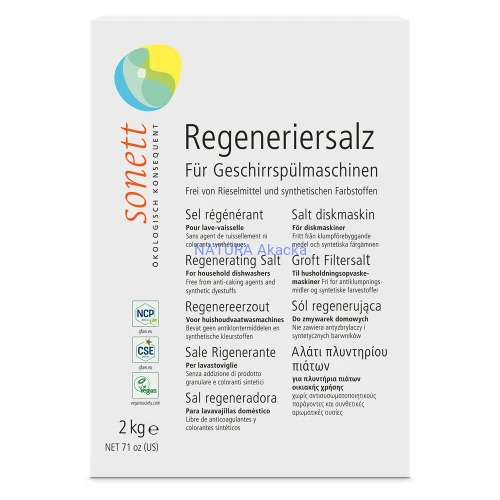 4007547403000 Sonett Sól regenerująca do zmywarki 2 kg