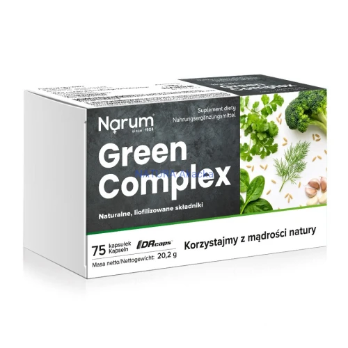 4850016651231 Narum Green Complex 75 kapsułek