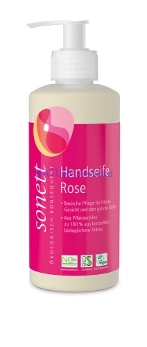 4007547205000 Sonett Mydło w płynie Róża 300 ml (z dozownikiem)