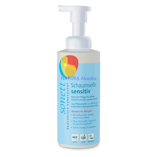 4007547207707 Sonett Mydło w piance SENSITIV 200 ml z dozownikiem spieniającym