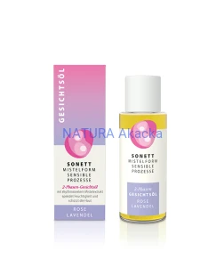 Sonett Dwufazowy Olejek do twarzy Róża - Lawenda  50 ml
