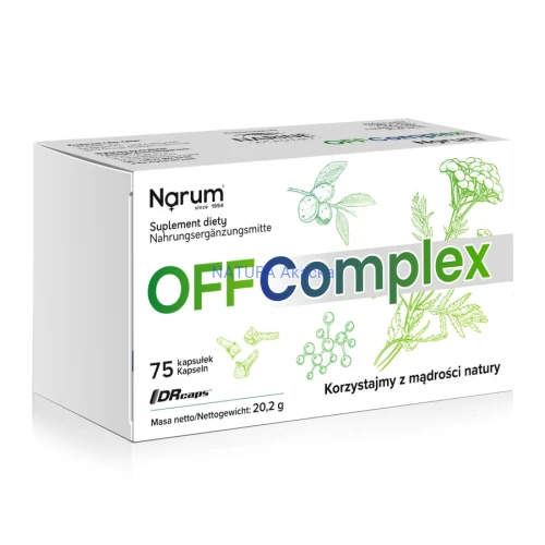 4850016651248 Narum OFFComplex Pełna kuracja 75 kapsułek