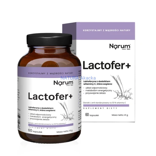 5904624316804 Narum Lactofer+ 60 kapsułek