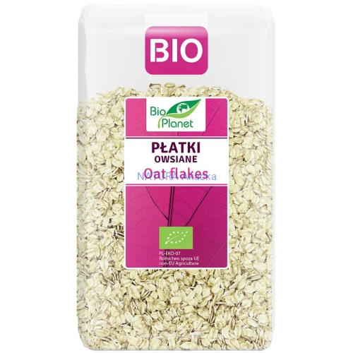 5907814664969 BIO PLANET Płatki owsiane BIO 600g