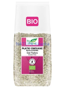 BIO PLANET Płatki owsiane BEZGLUTENOWE BIO 600g