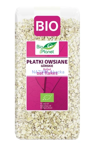 5907814662781 BIO PLANET Płatki owsiane GÓRSKIE BIO 300g