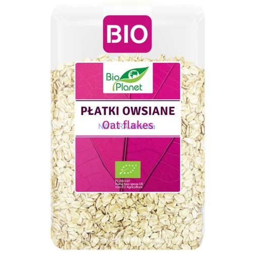 5902605416802 BIO PLANET Płatki owsiane BIO 1kg