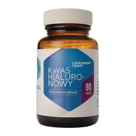 Kwas Hialuronowy Niskocząsteczkowy 90 kaps. 
Zdjęcie ma charakter informacyjny. Rzeczywisty wygląd produktu może się różnić od prezentowanego na zdjęciu.