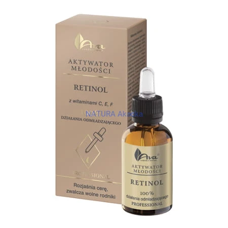 Ava AKTYWATOR MŁODOŚCI Retinol z witaminami  C, E, F 30 ml